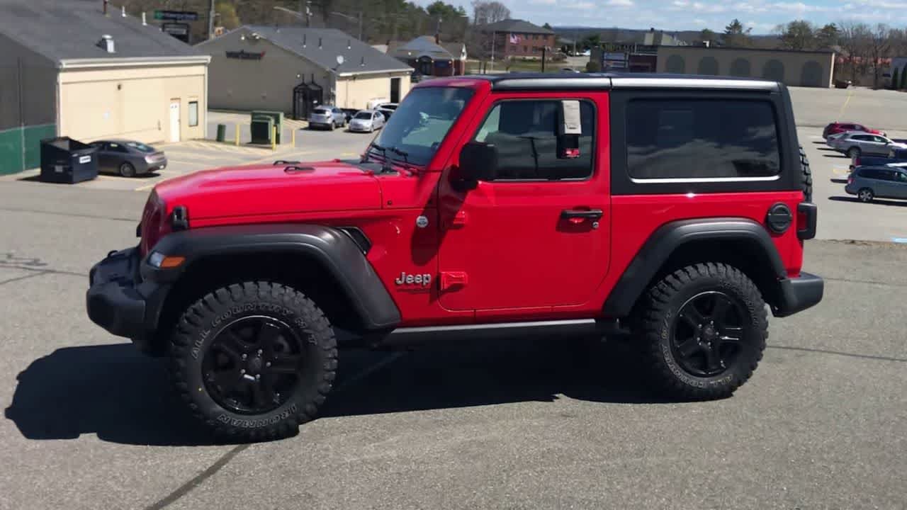 Used 2021 Firecracker Red Clearcoat Jeep Sport S image 4