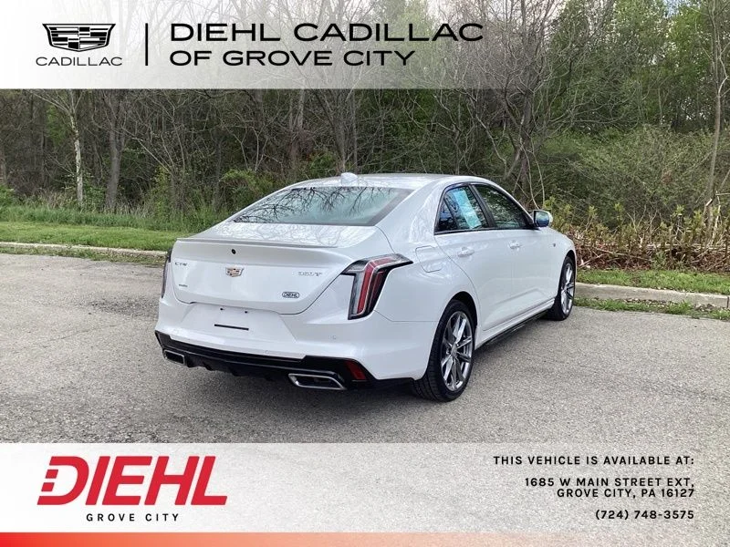 Used 2021 White Cadillac Sport image 7
