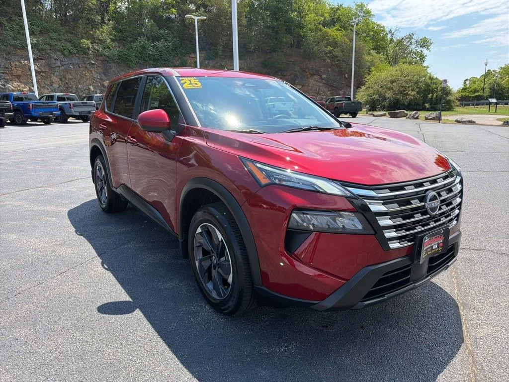 Used 2025 Red Nissan SV image 7