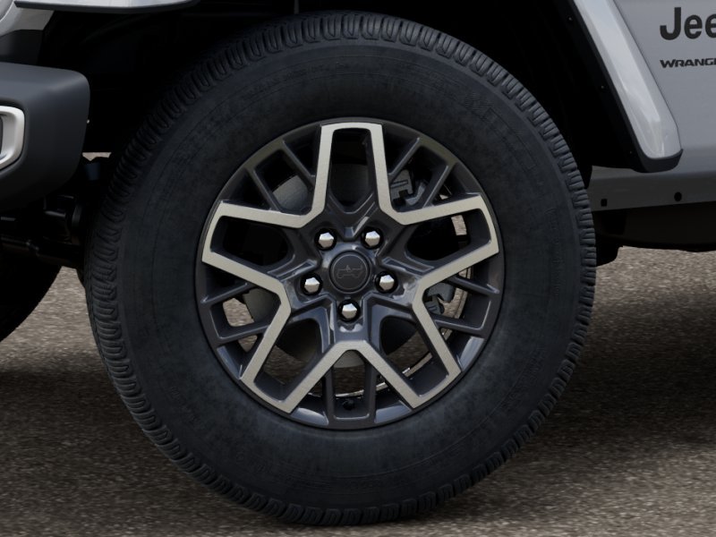 New 2026 Bright White Clear-Coat Exterior Paint Jeep Sahara image 4