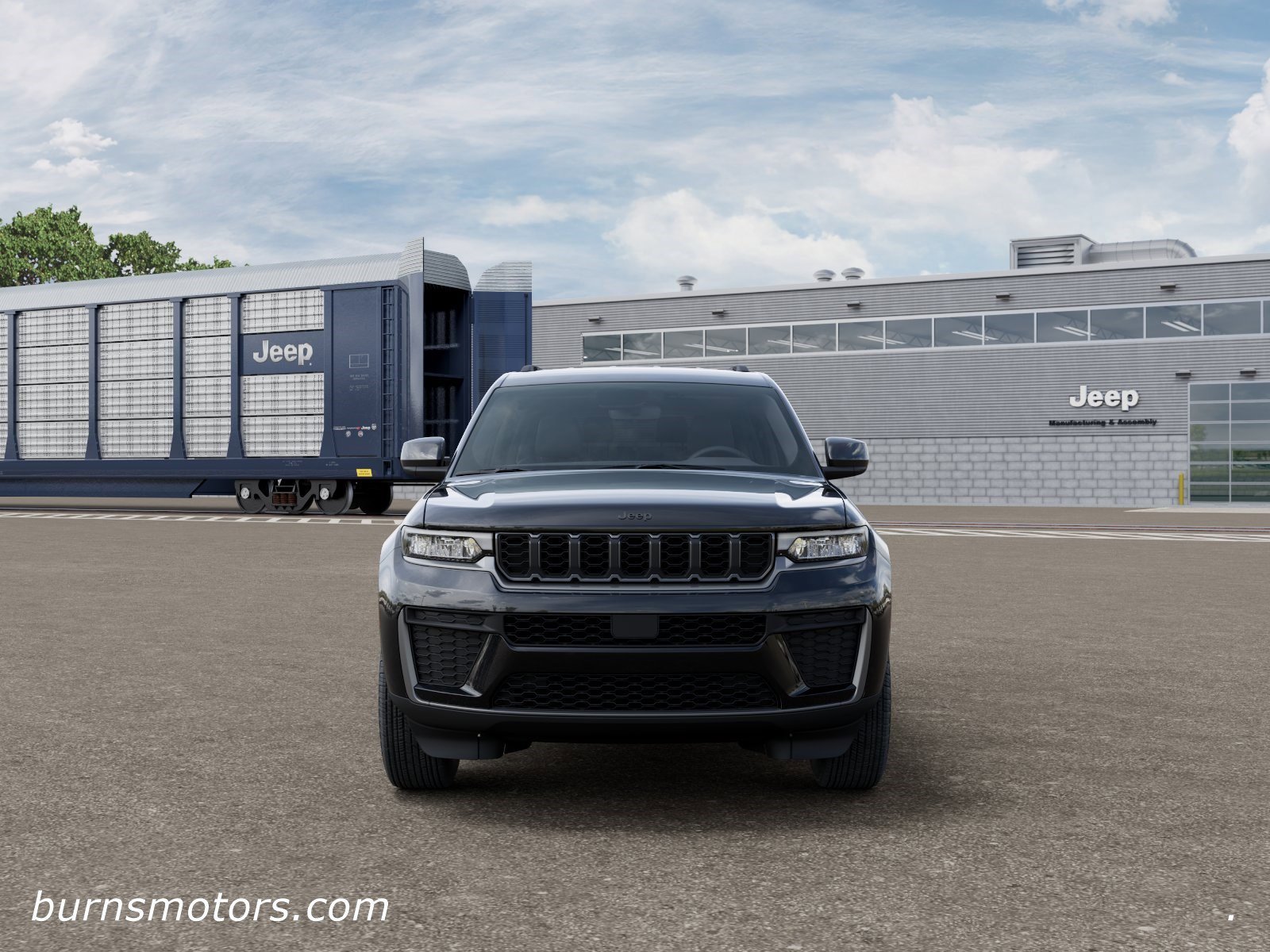 New 2026 Diamond Black Crystal Pearl-Coat Exterior Paint Jeep Laredo Altitude image 6