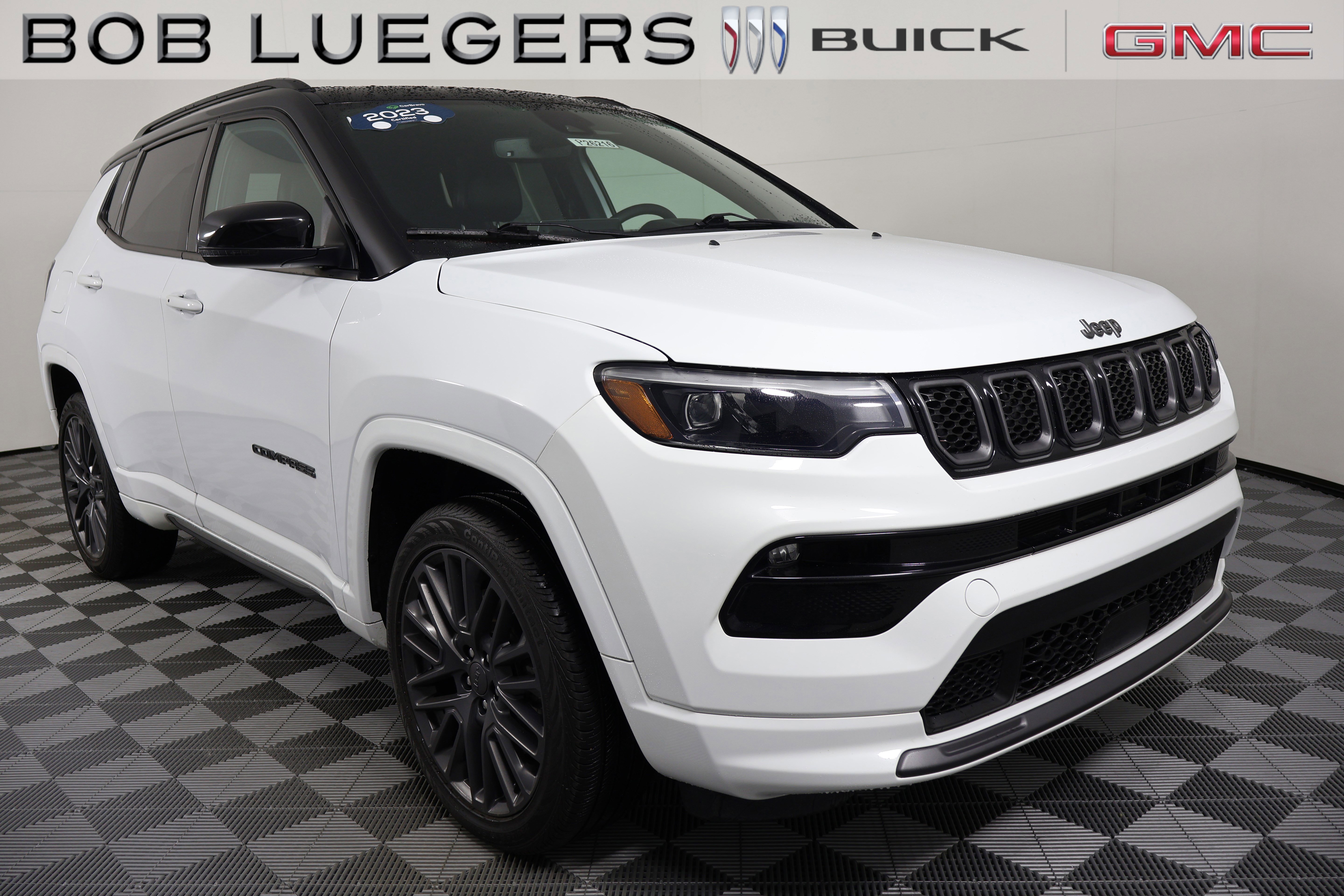 White 2023 Jeep Compass High Altitude 4WD SUV / Crossover Four-Wheel Drive
