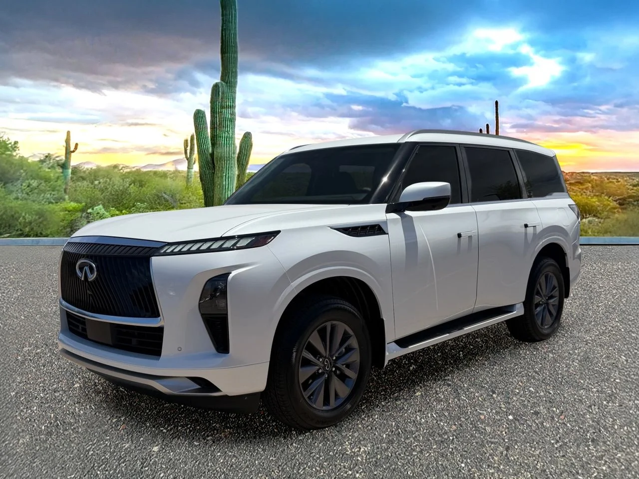 New 2027 RADIANT WHITE INFINITI Pure 4WD image 7
