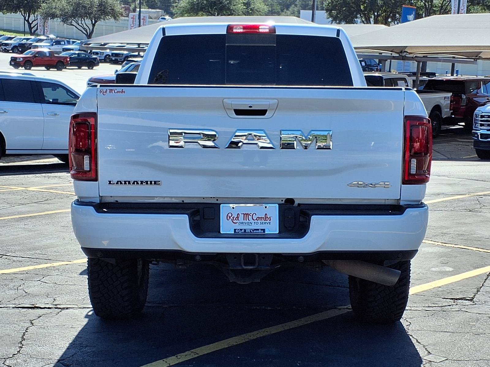 Used 2025 Bright White Clearcoat Ram Laramie image 6