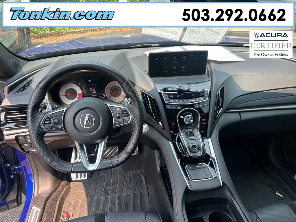 Certified Used 2023 Apex Blue Pearl Acura SH-AWD A-SPEC image 11