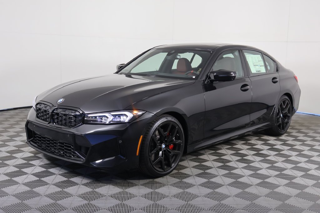New 2026 Black Sapphire Metallic BMW M340i image 1