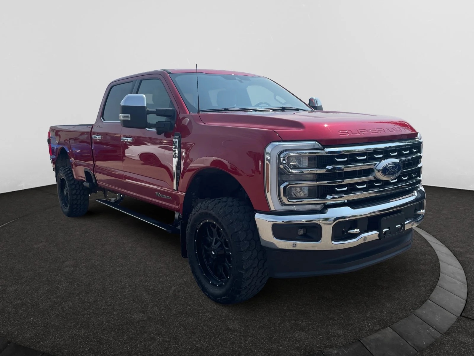 Used 2024 RED Ford LARIAT SuperCrew image 7