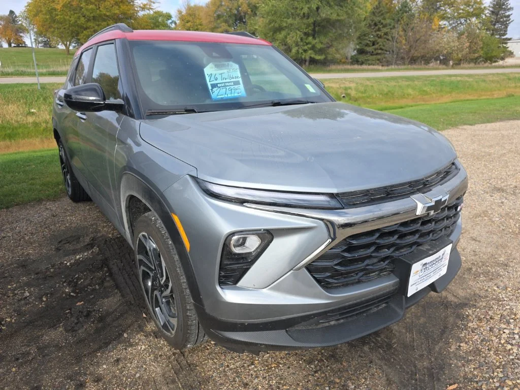 Used 2026 Sterling Gray Metallic Chevrolet RS image 1