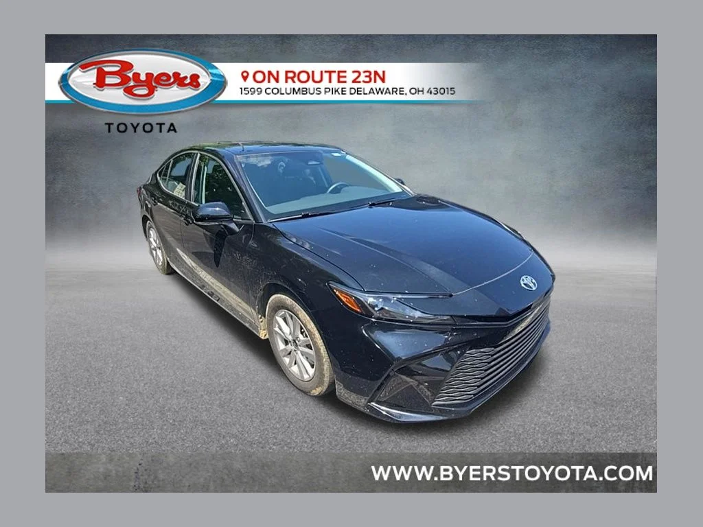 Used 2025 Black Toyota LE image 1