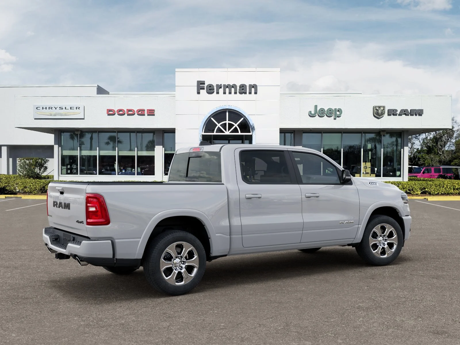New 2026 Bright White Clearcoat RAM Big Horn/Lone Star image 5
