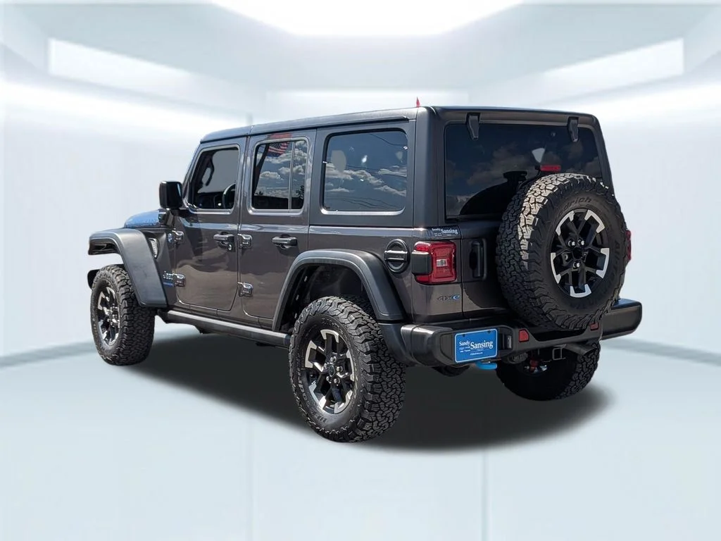 Used 2025 Gray Jeep Rubicon 4xe image 3