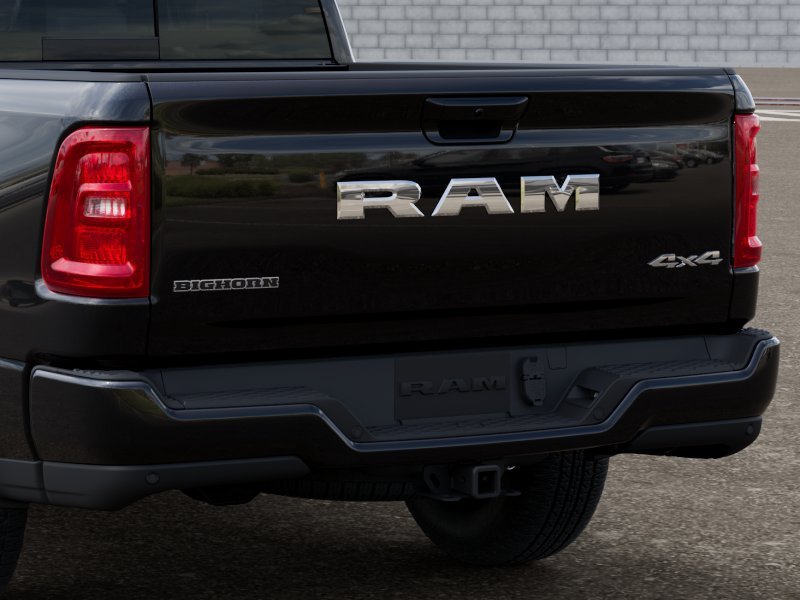 New 2027 Diamond Black Crystal Pearl-Coat Exterior Paint RAM Big Horn image 25