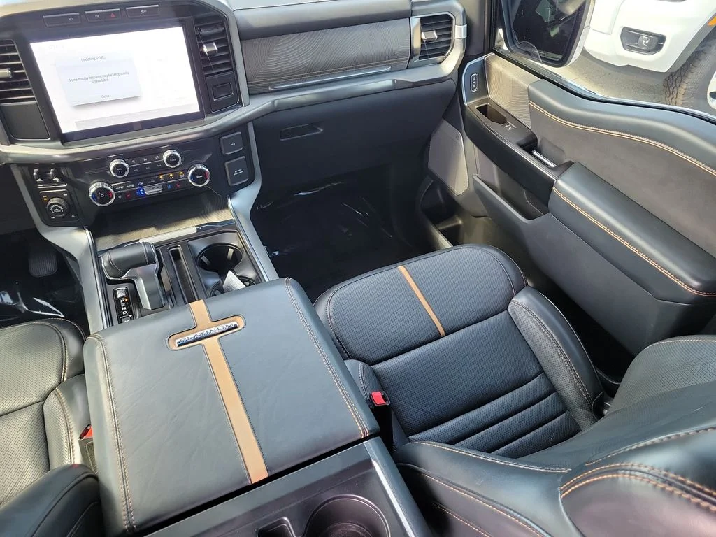 Used 2022 Carbonized Gray Metallic Ford Platinum image 11