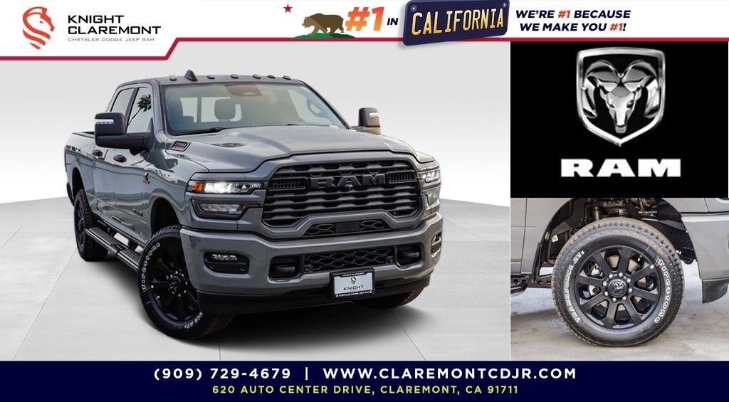 New 2026 Ceramic Gray Clearcoat Ram Big Horn image 1