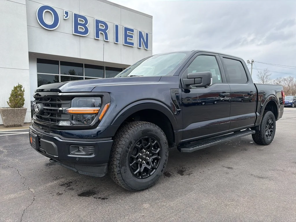 New 2026 Antimatter Blue Metallic Ford XLT image 1