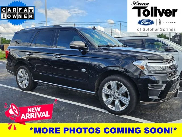Used 2024 Agate Black Metallic Ford King Ranch image 1
