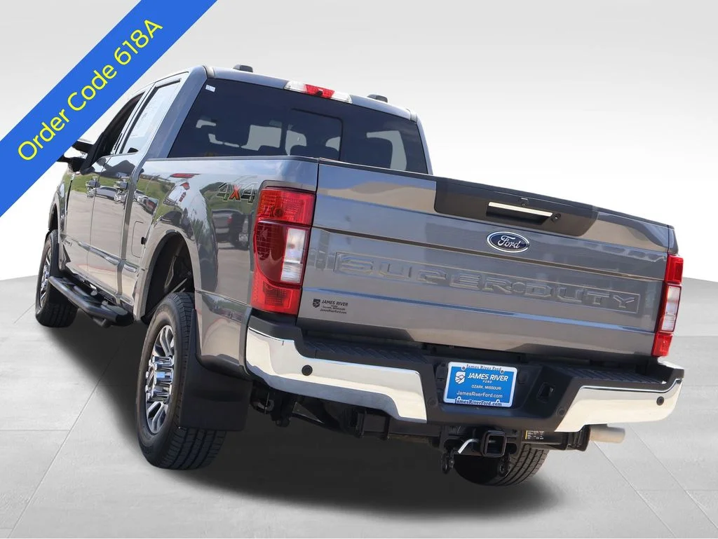 Certified Used 2022 Gray Metallic Ford Lariat image 4