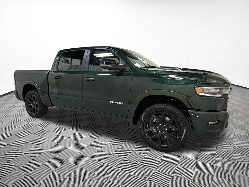 New 2026 Serrano-Green Metallic Exterior Paint RAM Laramie image 5