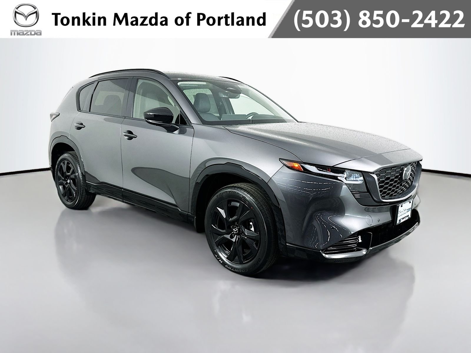 New 2026 Machine Gray Metallic Mazda 2.5 S Premium Plus AWD image 1