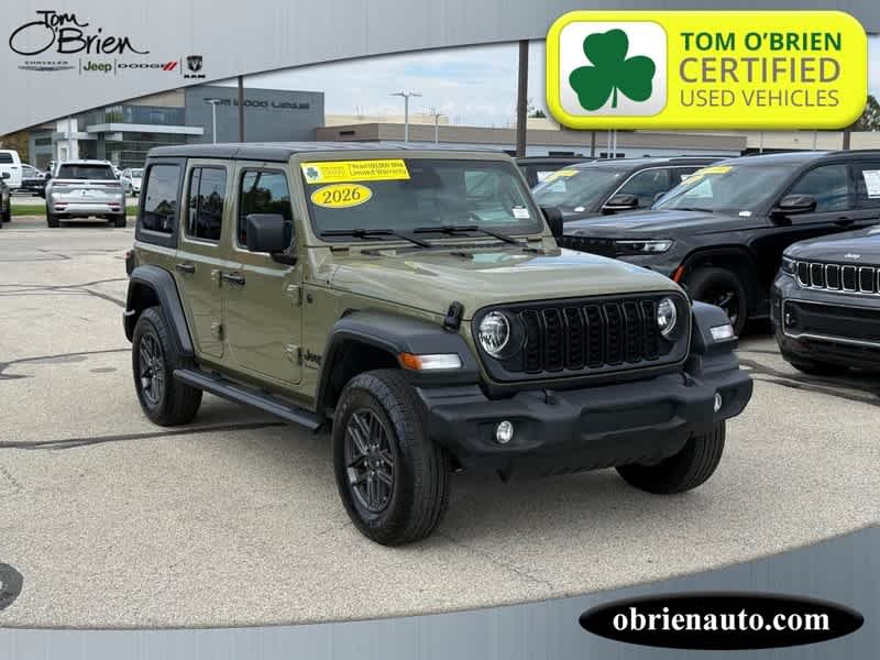 2026 Jeep Wrangler Sport S
