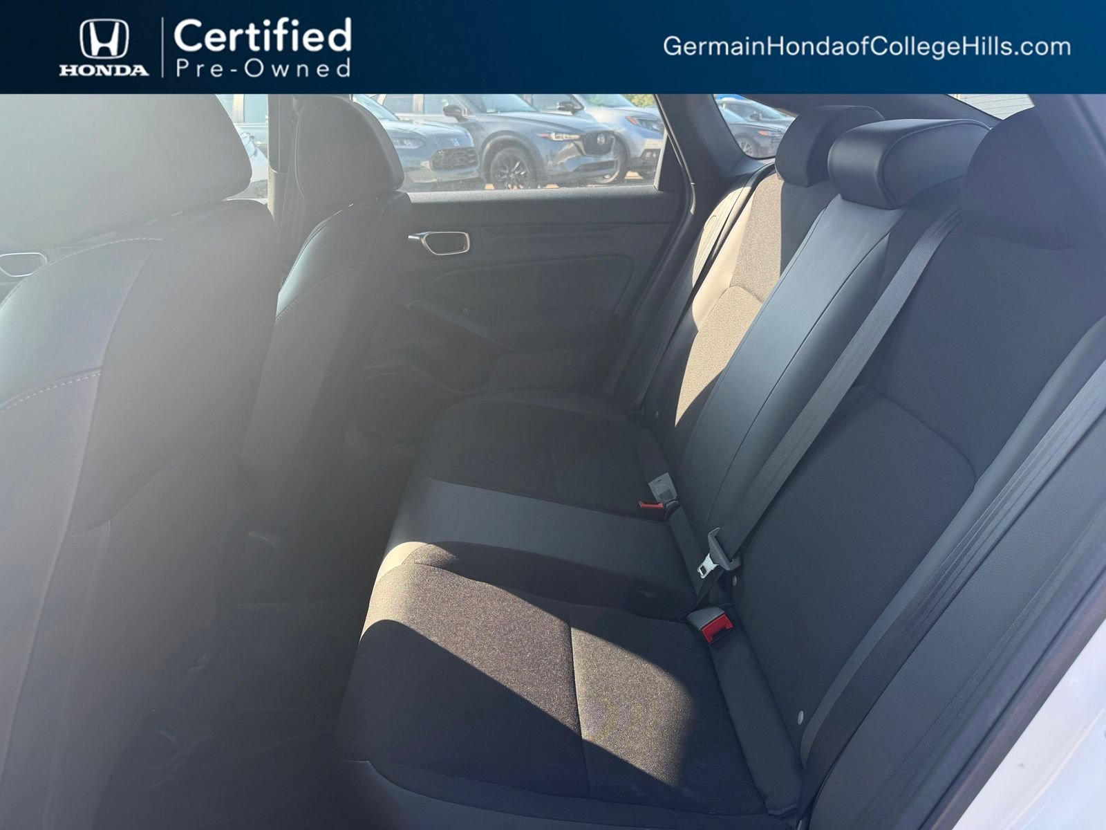 Certified Used 2024 Platinum White Pearl Honda 2.0L 4D SPORT image 38