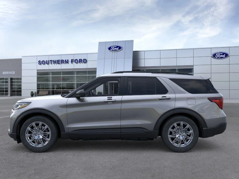 New 2026 Carbonized Gray Metallic Ford Active image 3
