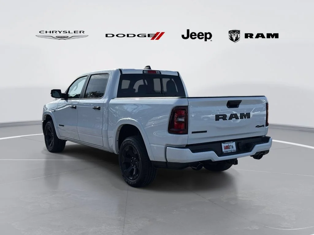 New 2026 Bright White Clear-Coat Exterior Paint RAM Big Horn/Lone Star image 4