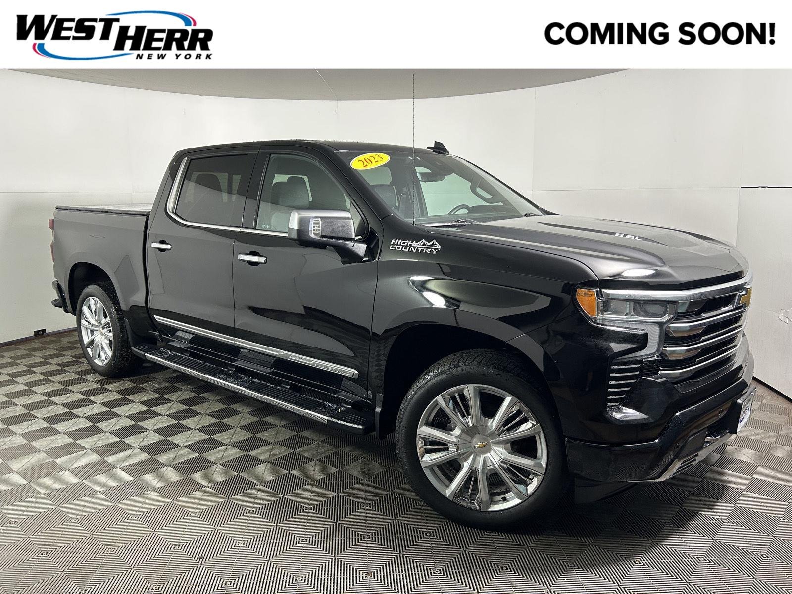 Used 2023 Black Chevrolet High Country image 1