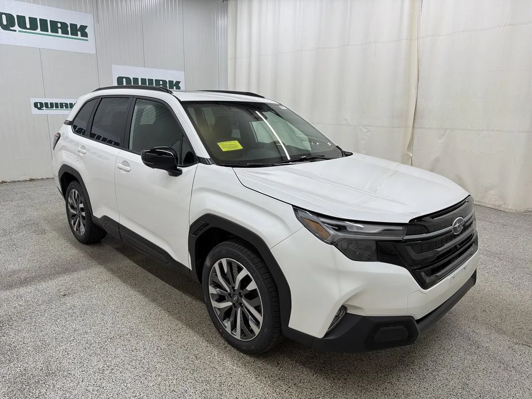 New 2026 Crystal White Pearl Subaru Touring image 1