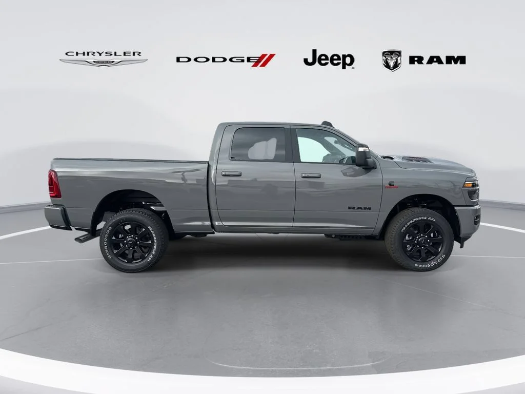New 2026 Ceramic Gray Clear-Coat Exterior Paint RAM Laramie image 2