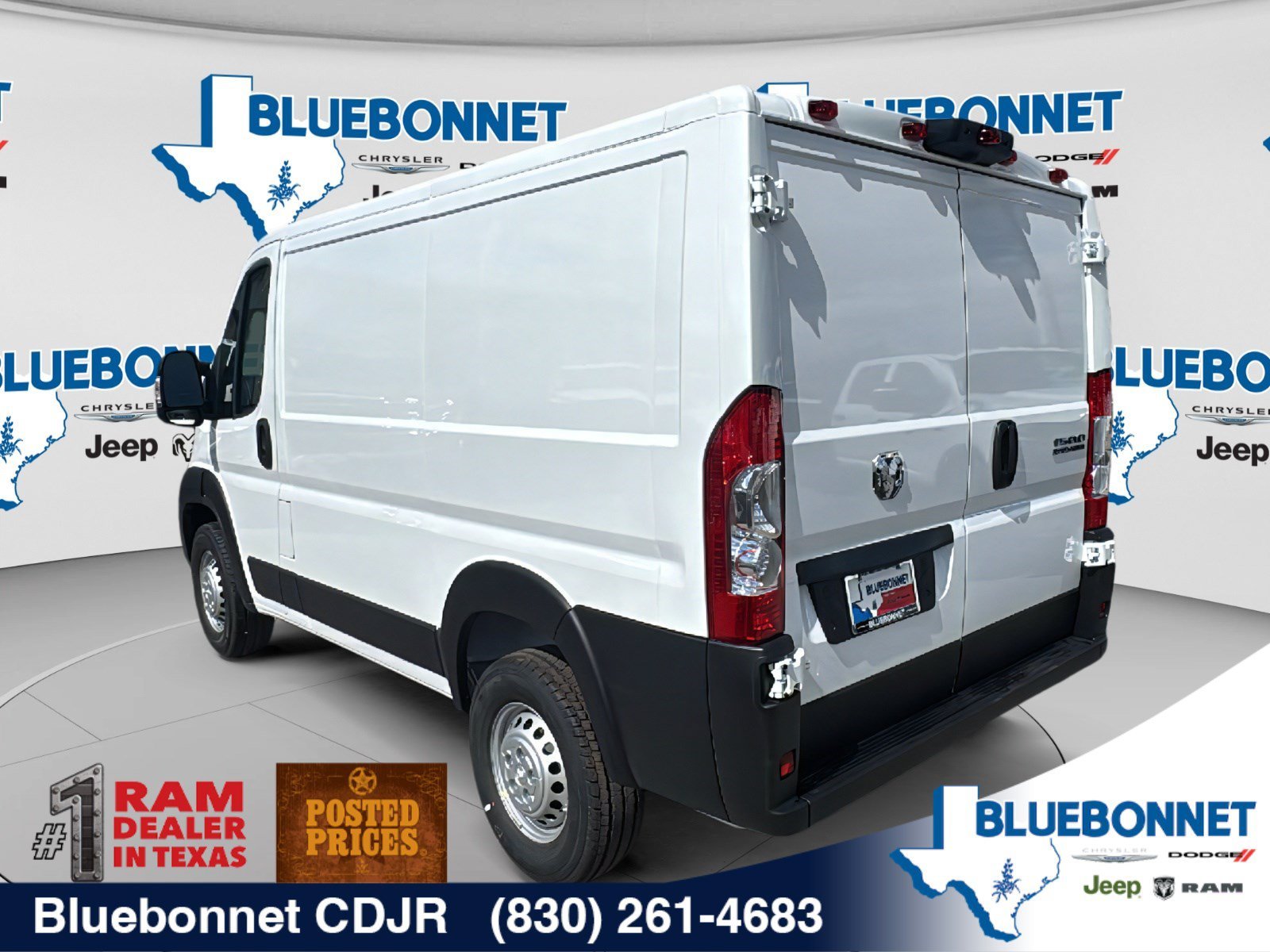 New 2026 Bright White Clear-Coat Exterior Paint RAM Tradesman image 7