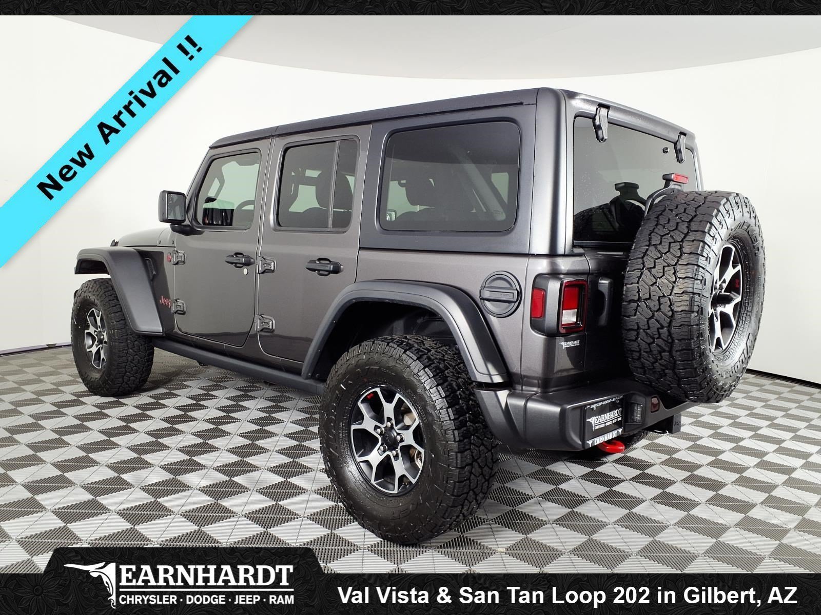 Certified Used 2022 Granite Crystal Metallic Clearcoat Jeep Unlimited Rubicon image 6