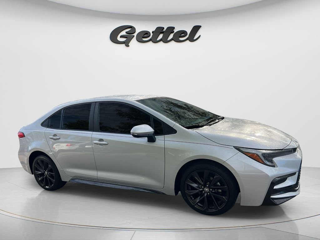 Certified Used 2023 Silver Toyota SE image 3