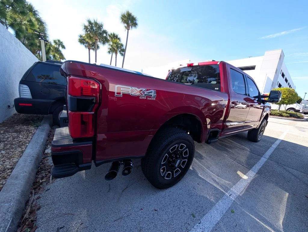 New 2026 Ruby Red Metallic Tinted Clearcoat Ford F-350® Platinum® image 11