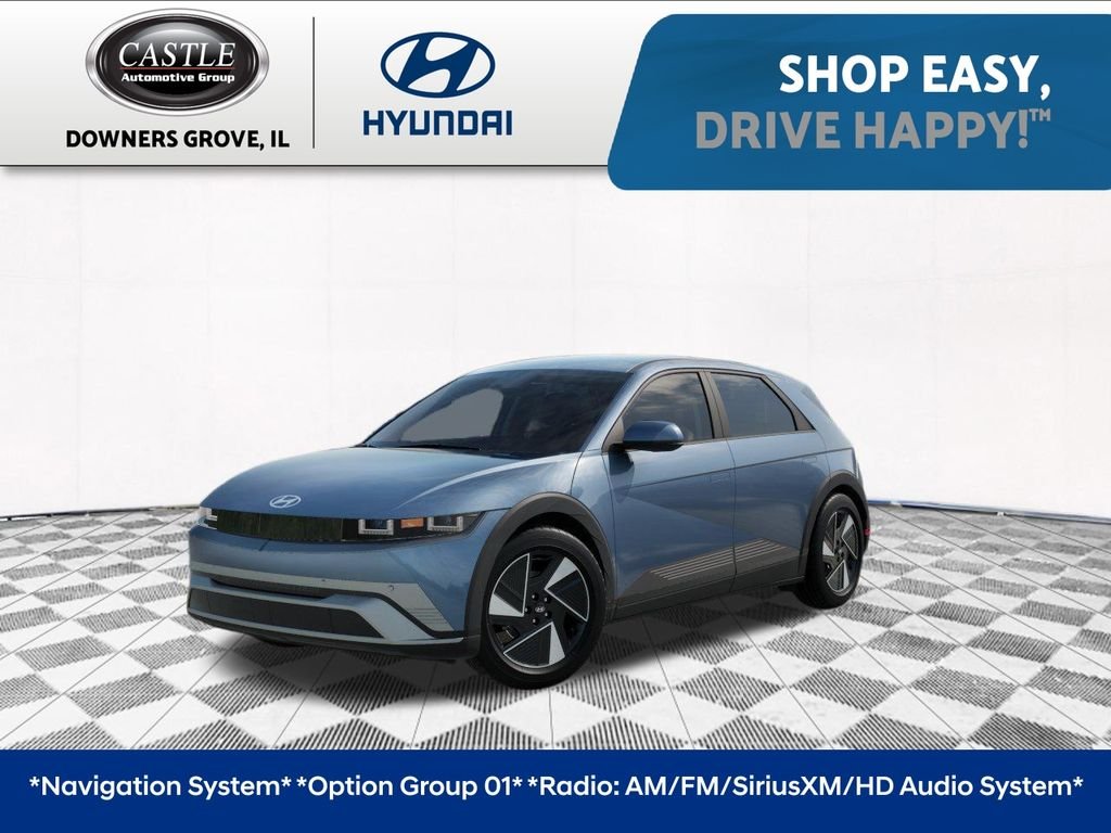 New 2026 Blue Hyundai SEL image 1