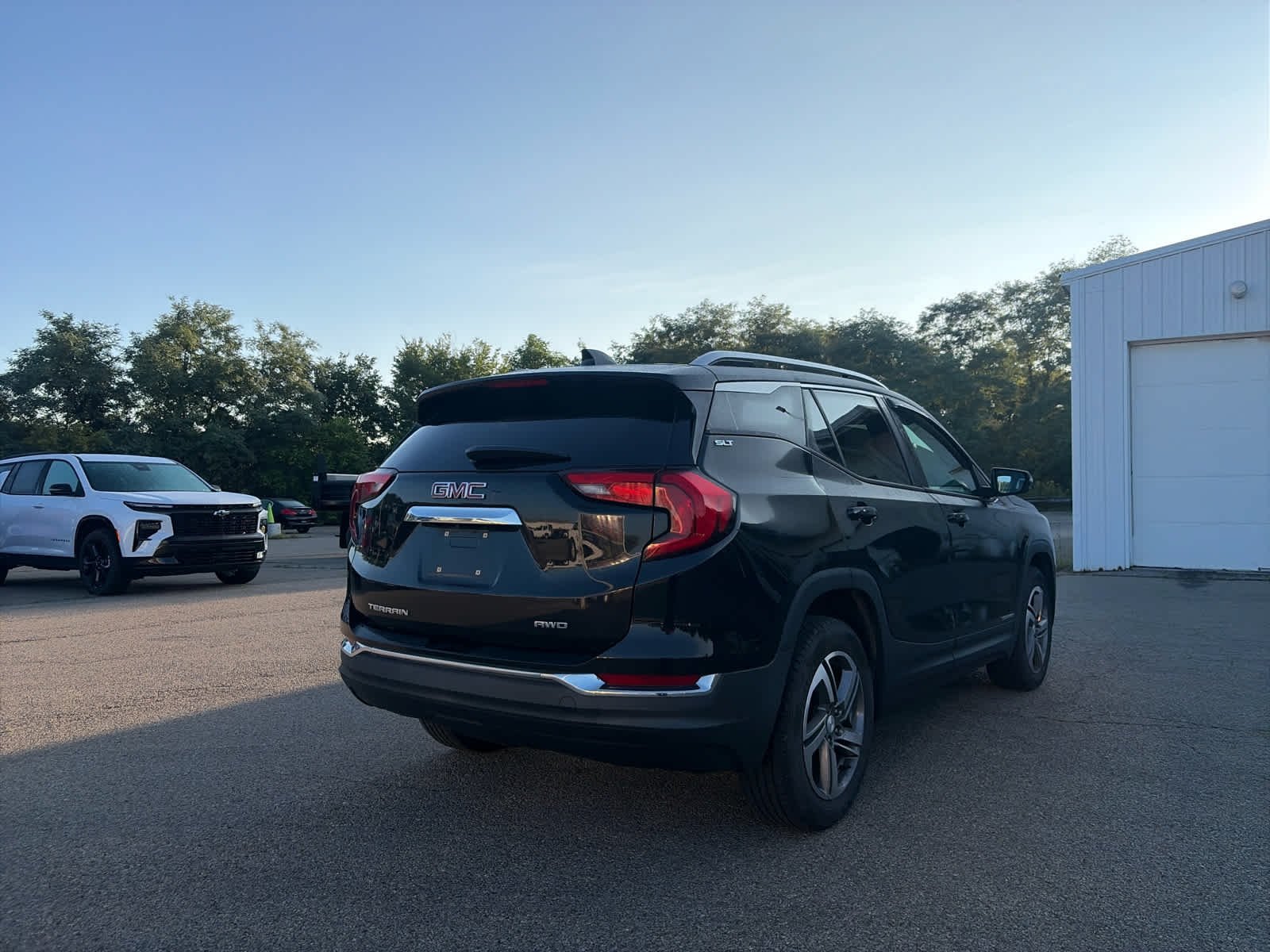 Used 2018 GMC Terrain SLT with VIN 3GKALVEV9JL155670 for sale in Zelienople, PA