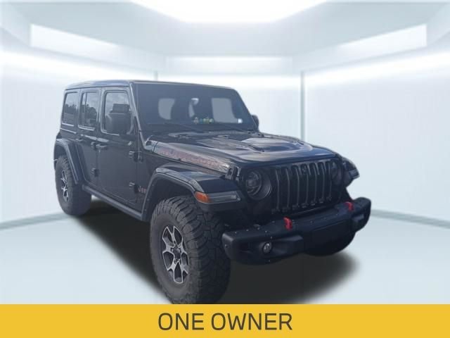 Used 2021 Black Jeep Unlimited Rubicon image 3