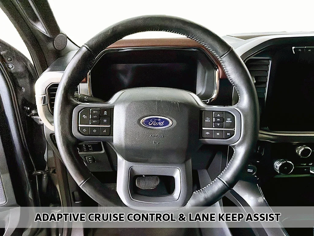 Used 2023 Carbonized Gray Metallic Ford Lariat image 6