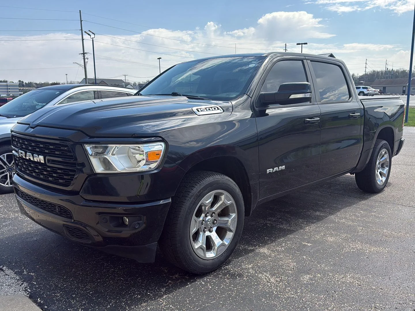 Used 2020 Diamond Black Ram Big Horn image 2
