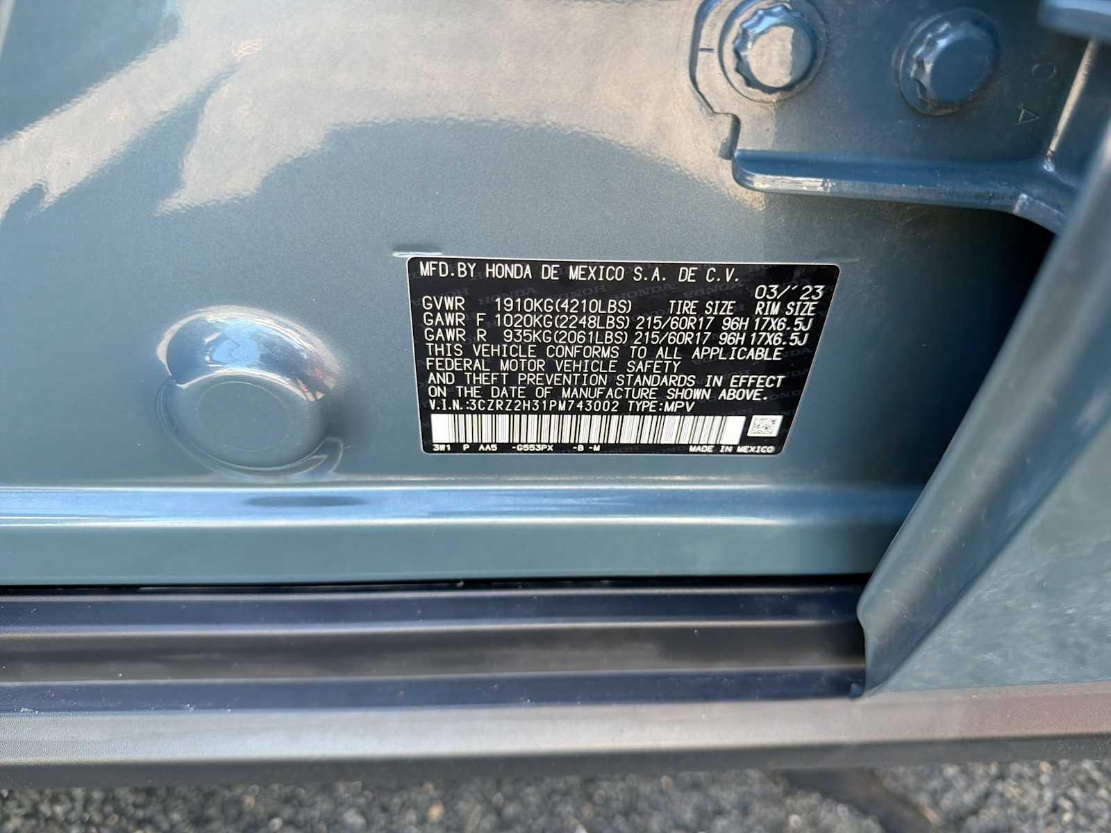 2023 Honda HR-V LX - Photo 33
