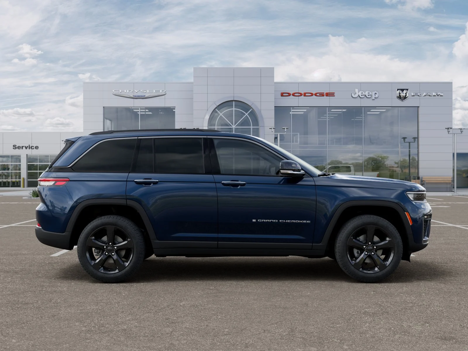 New 2026 Fathom Blue Pearl-Coat Exterior Paint Jeep Limited image 47