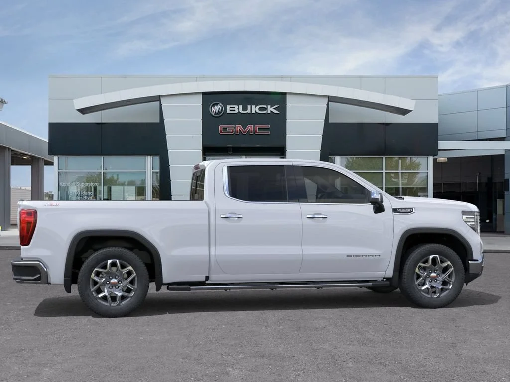 New 2026 Glacier White Tricoat GMC SLT image 5