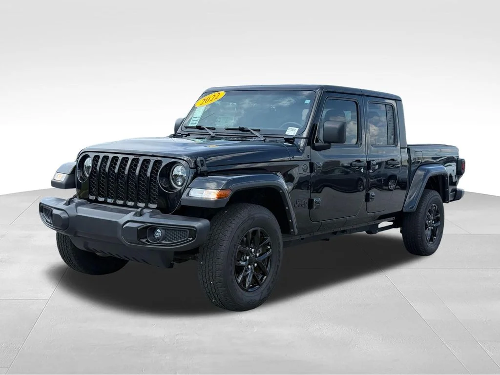 Used 2022 Black Jeep Sport image 1