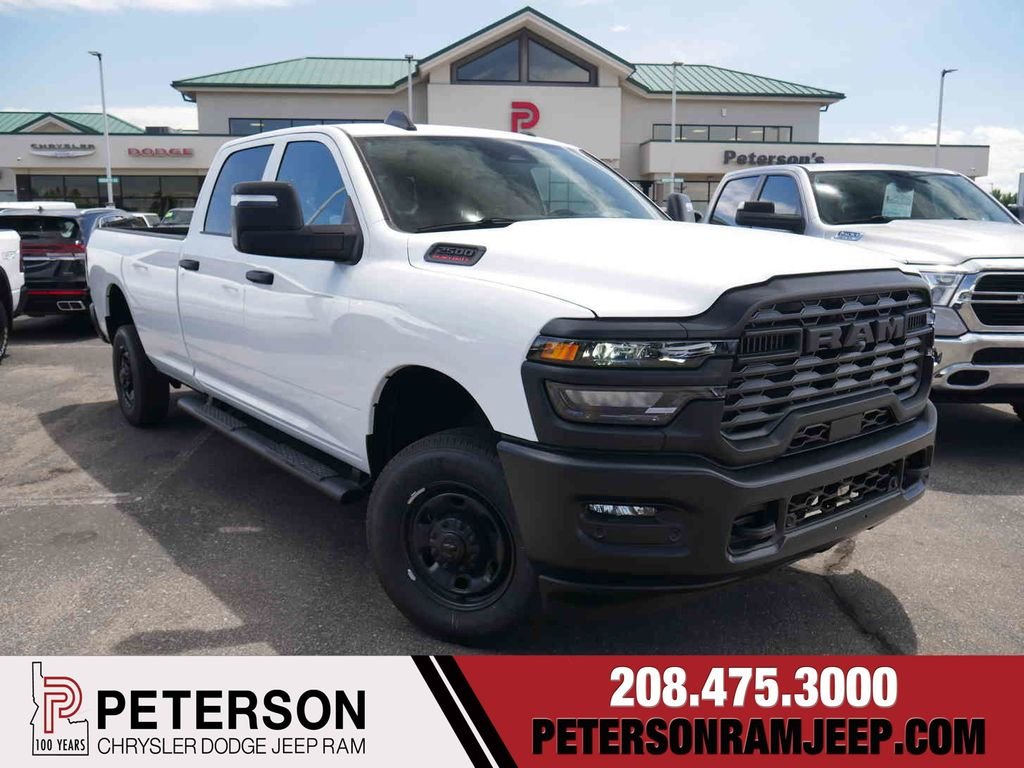 New 2026 Bright White Clear-Coat Exterior Paint RAM TRADESMAN image 1
