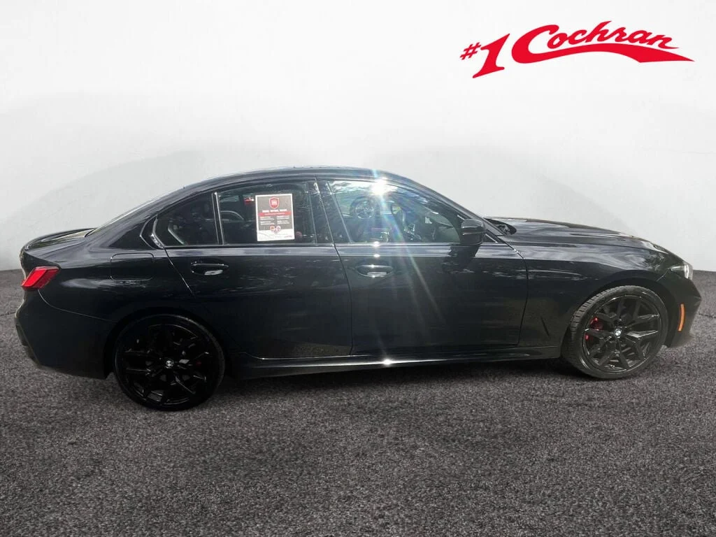 Certified Used 2025 Black Sapphire Metallic BMW 330i xDrive image 6