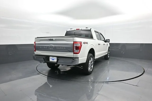 Certified Used 2023 White Metallic Ford King Ranch image 7