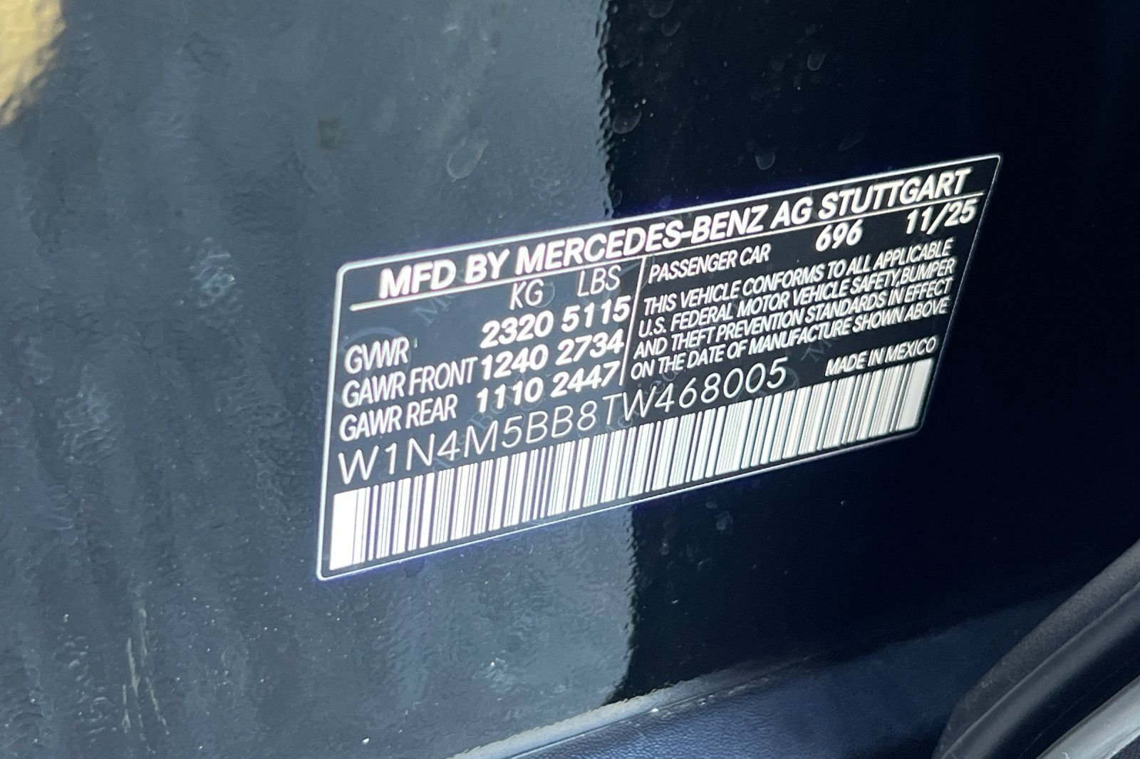 New 2026 Night Black Mercedes-Benz 35 AMG® image 26