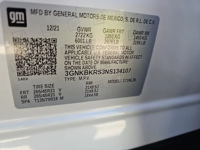 Certified Used 2022 Beige Chevrolet RS image 34