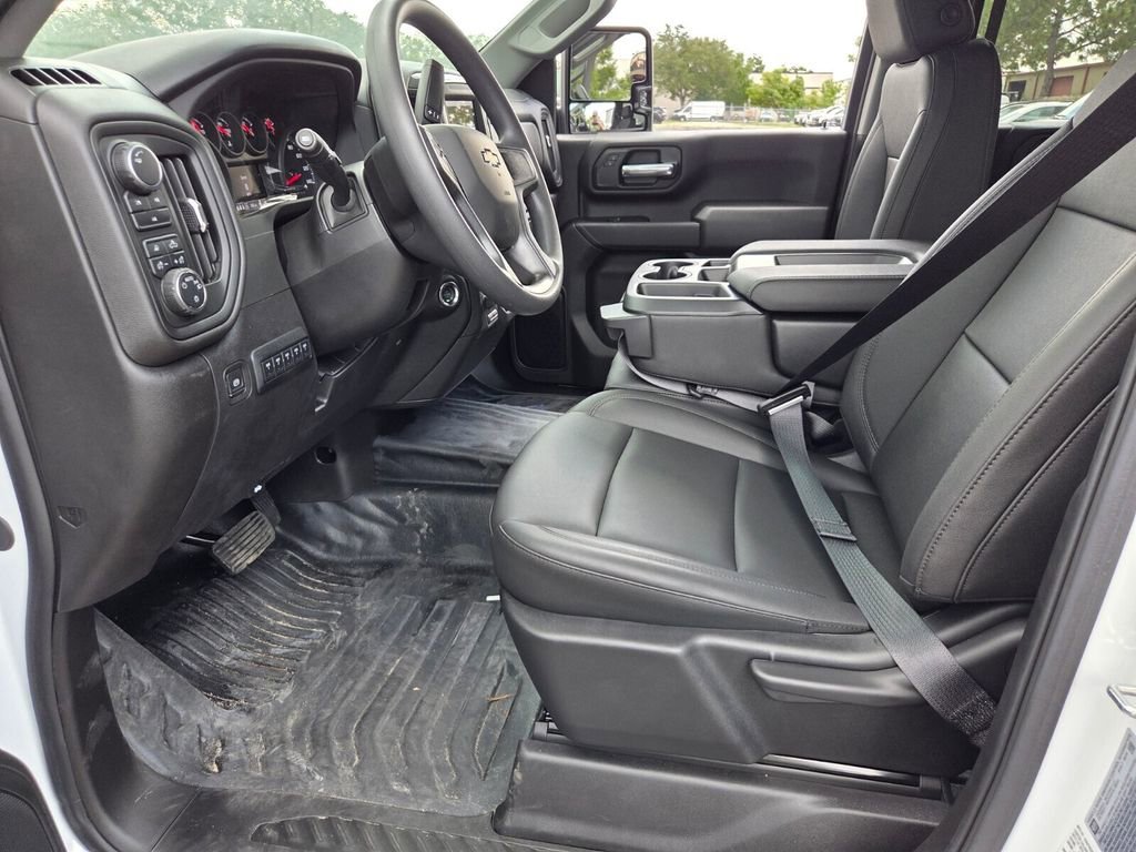 New 2025 Summit White Chevrolet Work Truck image 6