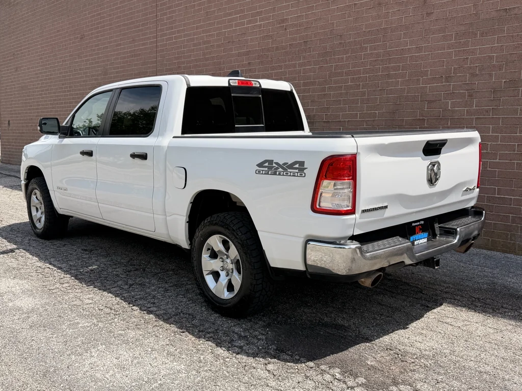 Used 2023 Bright White Clearcoat Ram Big Horn image 3